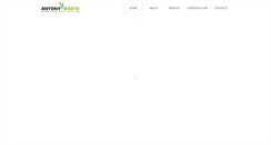 Desktop Screenshot of antony-waste.com