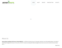 Tablet Screenshot of antony-waste.com